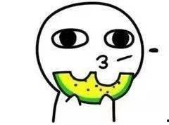 漫画脸吃瓜,趣味横生的视觉盛宴